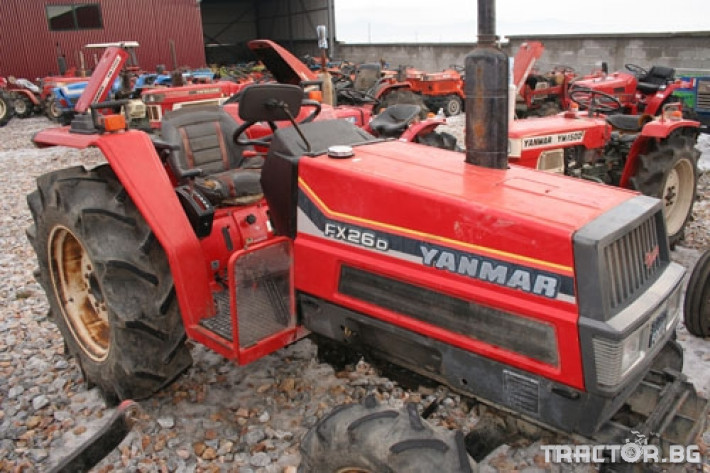 Трактори Yanmar FX 26 D 2 - Трактор БГ