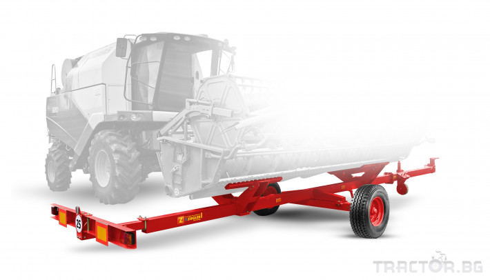 Хедери за жътва Транспортна количка Ziegler 10 - Трактор БГ