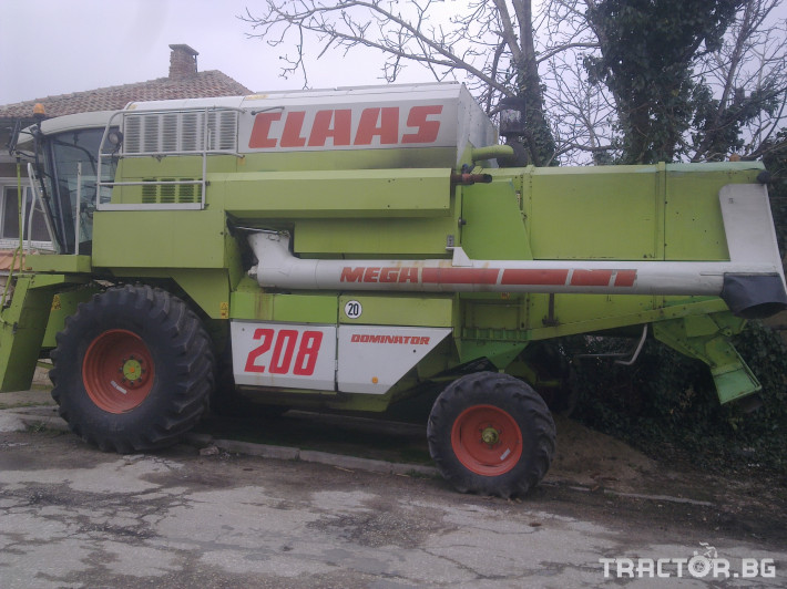 Комбайни Claas Mega 208 II VISTA 1 - Трактор БГ