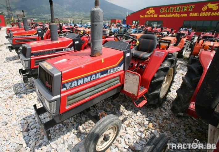Трактори Yanmar FX 20 1 - Трактор БГ