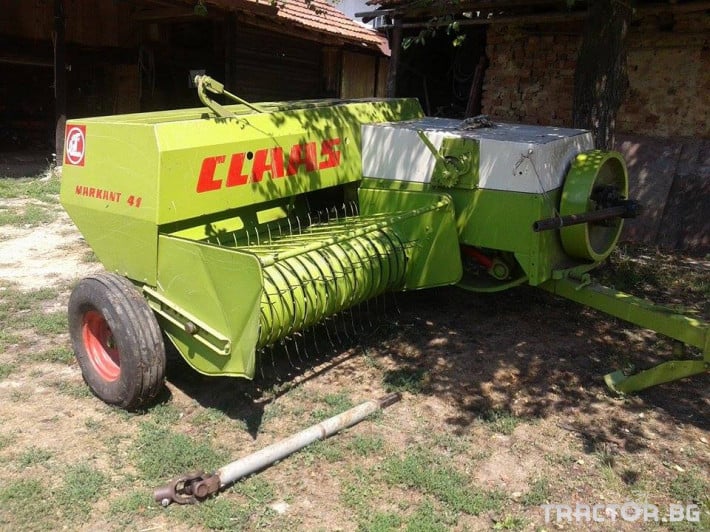 Сламопреси Claas41 2 - Трактор БГ
