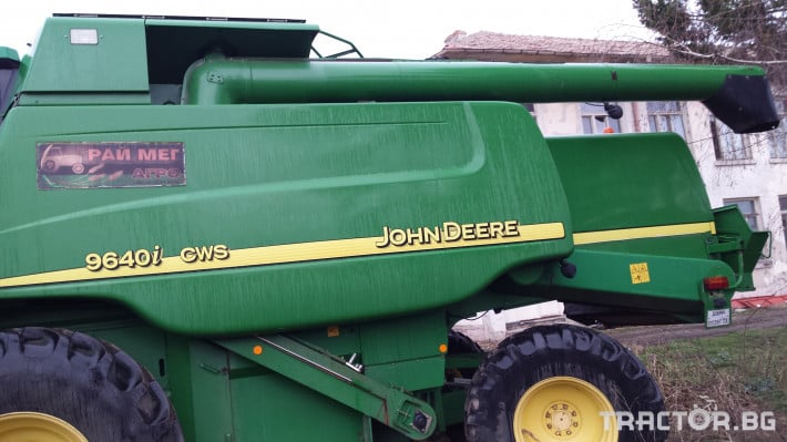 Комбайни John-Deere 9640 i CWS 2 - Трактор БГ