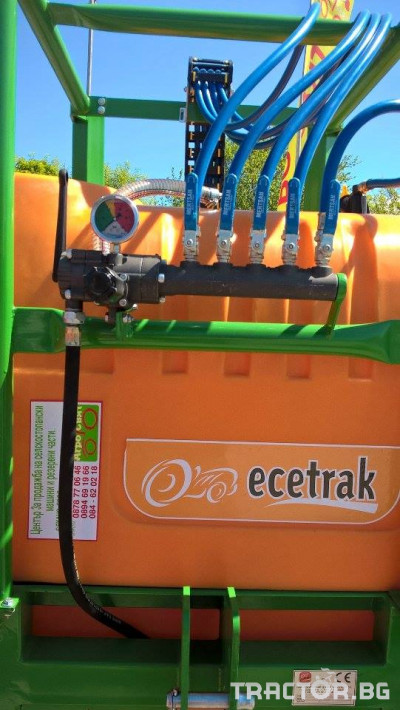 Пръскачки Навесна пръскачка с 16 метра хидравлични крила-ECETRAK 0 - Трактор БГ
