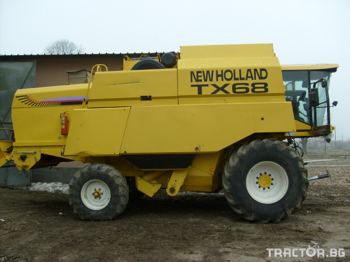 Комбайни New Holland TX 68 HDA 10 - Трактор БГ
