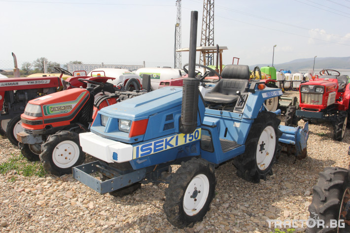 Трактори Iseki 150 с фреза 3 - Трактор БГ