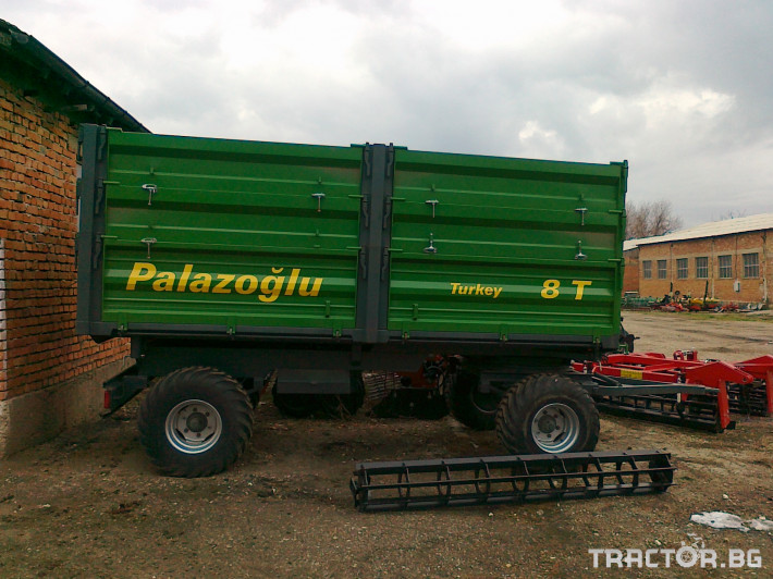 Ремаркета и цистерни Ремарке PALAZOGLU - 10 тона, 14 - Трактор БГ