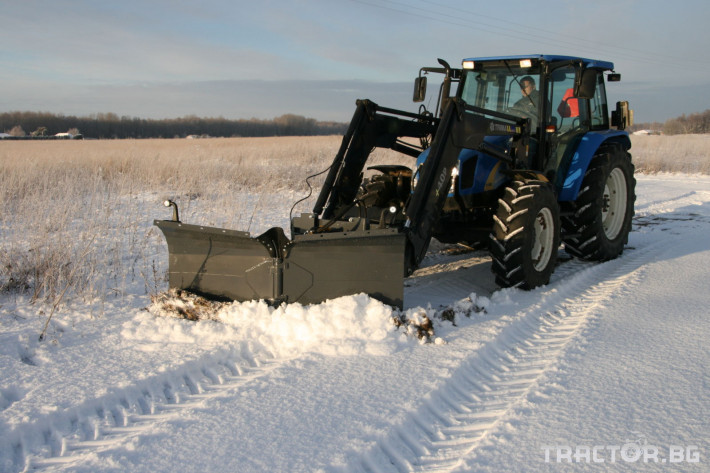 Техника за почистване Снегорин за трактор и камион /DIN плоча 19 - Трактор БГ