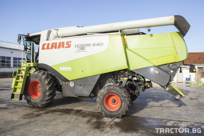 Комбайни Claas LEXION 540 10 - Трактор БГ