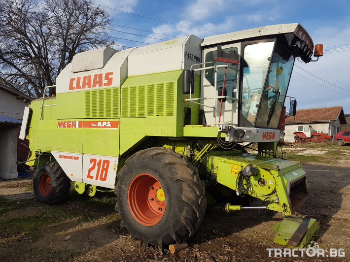 Комбайни Claas Mega 218 0 - Трактор БГ