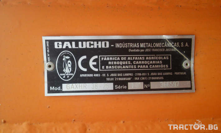 Брани Galucho дискова брана 4,5 метра 5 - Трактор БГ