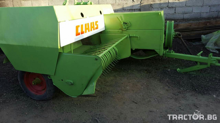 Сламопреси Claas Dominant 60 6 - Трактор БГ