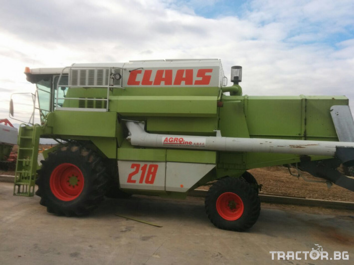 Комбайни Claas MEGA 218 3 - Трактор БГ