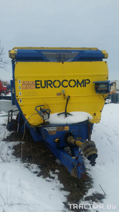 Машини за ферми EUROCOMP DUAL FEED UNIMIX НАЛИЧНО!!! 1 - Трактор БГ