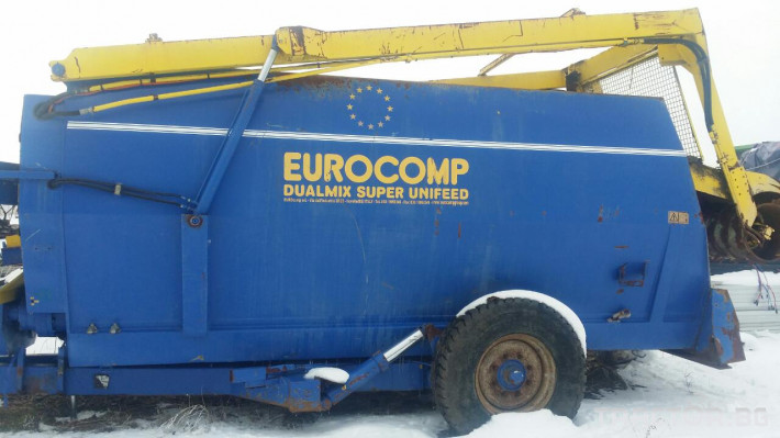 Машини за ферми EUROCOMP DUAL FEED UNIMIX НАЛИЧНО!!! 3 - Трактор БГ