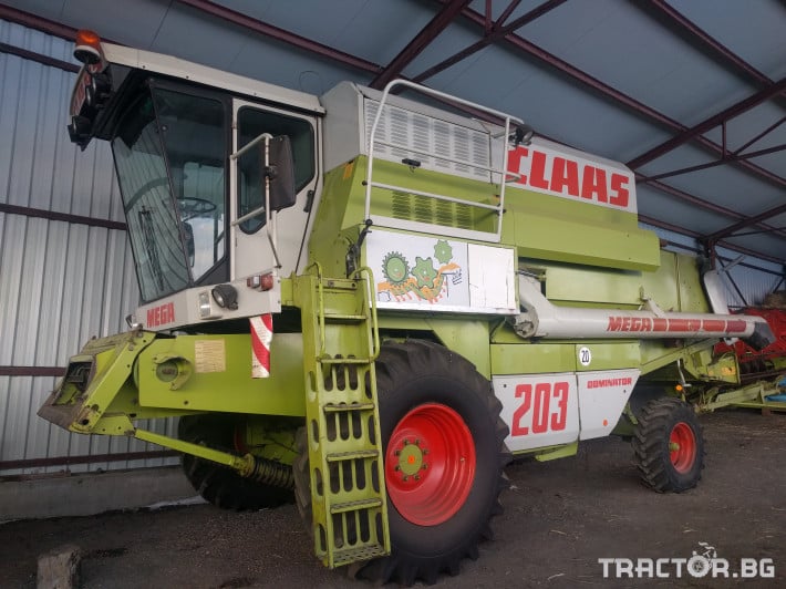 Комбайни Claas Mega 203 1 - Трактор БГ