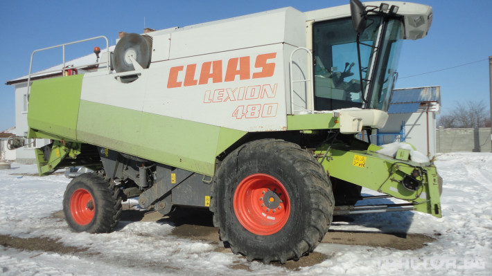 Комбайни Claas 480 0 - Трактор БГ