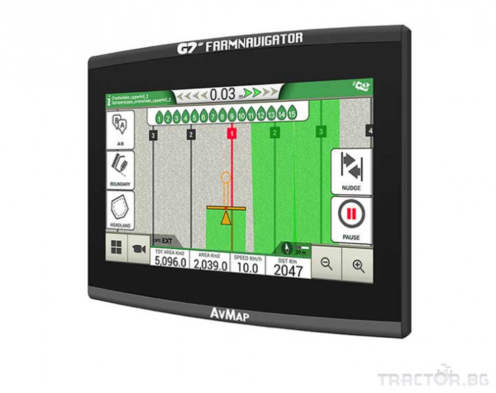 Други G7 Farmnavigator, марка AV MAP 0 - Трактор БГ