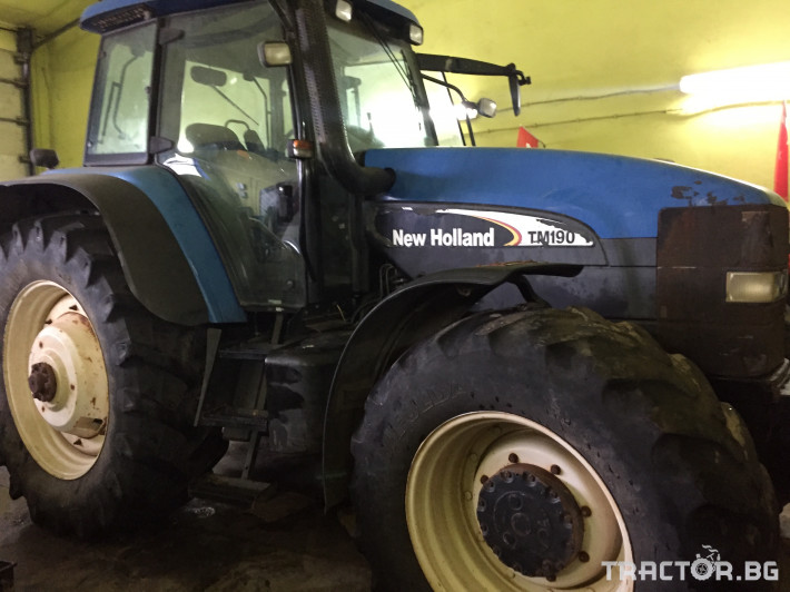 Трактори New Holland TM190 0 - Трактор БГ