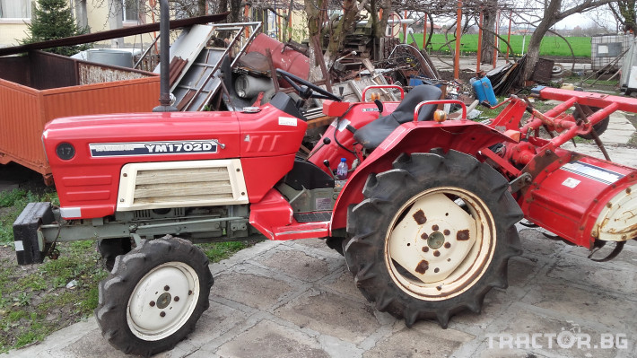 Трактори Yanmar YM1702D 1 - Трактор БГ