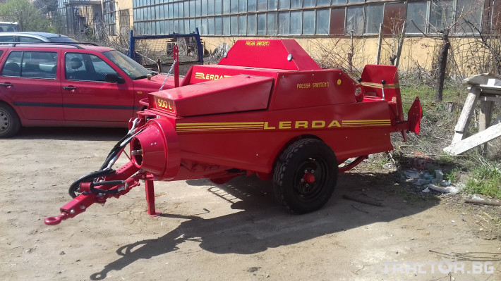 Сламопреси LERDA - 900L 2 - Трактор БГ