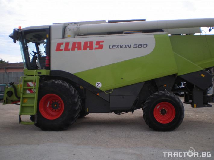 Комбайни Claas Lexion 580 9 - Трактор БГ