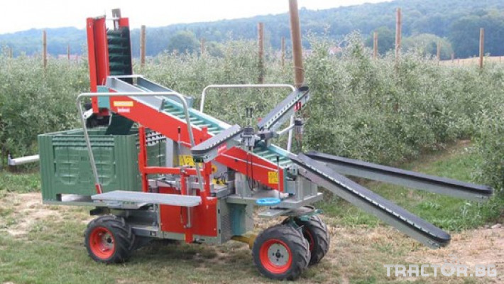 Машини за лозя / овошки Внос Машина за реколтиране Munckhof PlukOTrak Junior 0 - Трактор БГ