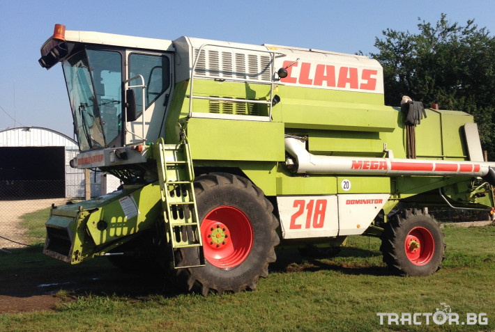 Claas MEGA 218 - Трактор БГ