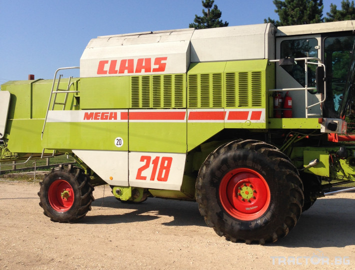 Комбайни Claas MEGA 218 3 - Трактор БГ