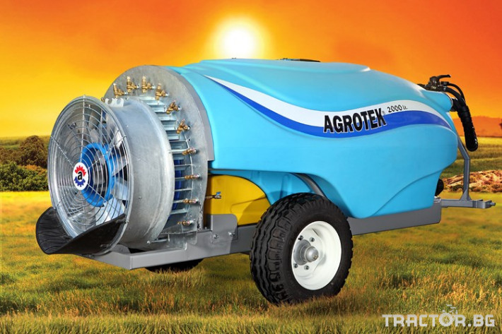 Пръскачки AGROTEK - вентилаторна прикачна 0 - Трактор БГ