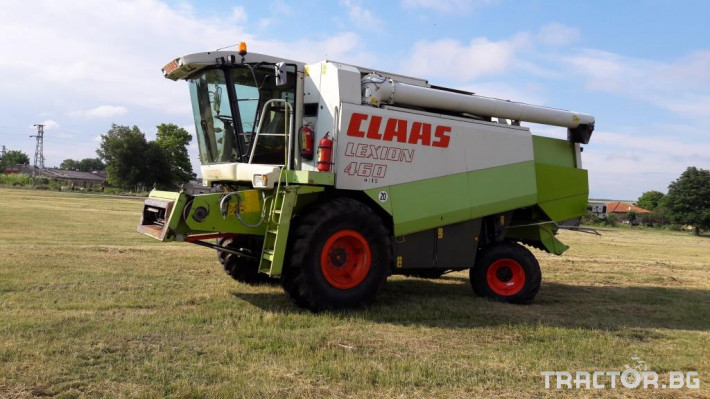Комбайни Claas Lexion-460 3 - Трактор БГ