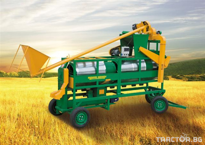 Обработка на зърно Семечистачна машина мобилна-ALPLER с обеззаразяване 0 - Трактор БГ