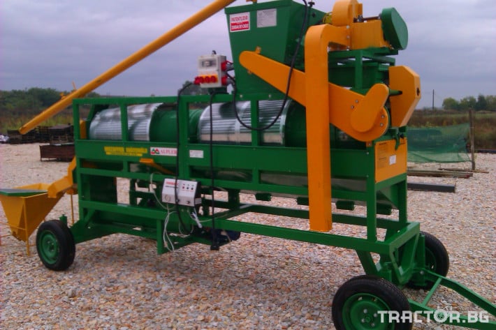 Обработка на зърно Семечистачна машина с обеззаразяване мобилна-ALPLER 0 - Трактор БГ
