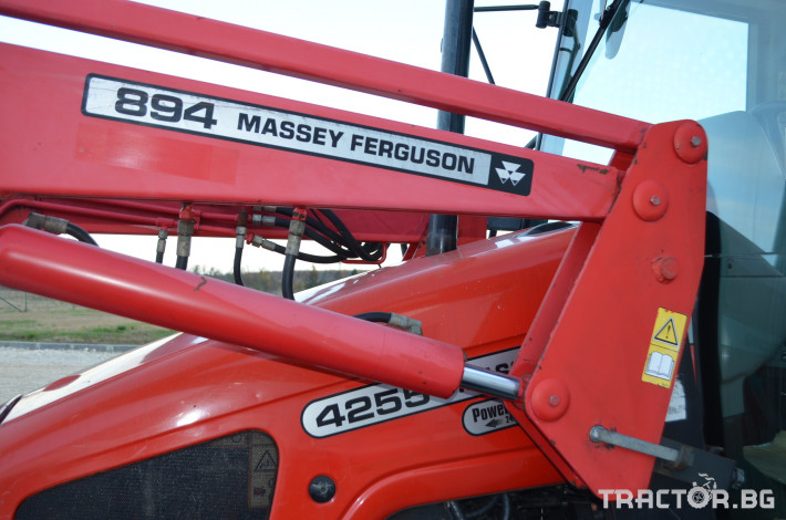 Трактори Massey Ferguson 4255 с челен товарач 6 - Трактор БГ