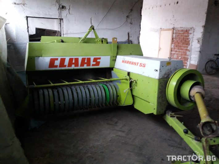 Сламопреси Claas MARKANT 55 0 - Трактор БГ