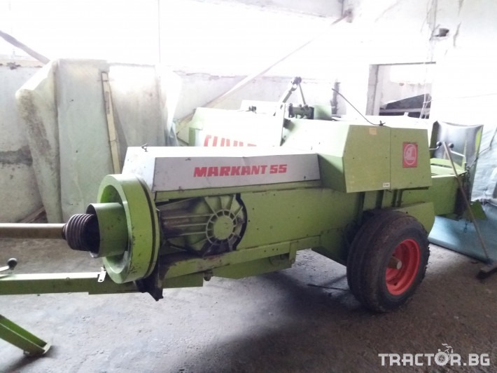 Сламопреси Claas MARKANT 55 1 - Трактор БГ