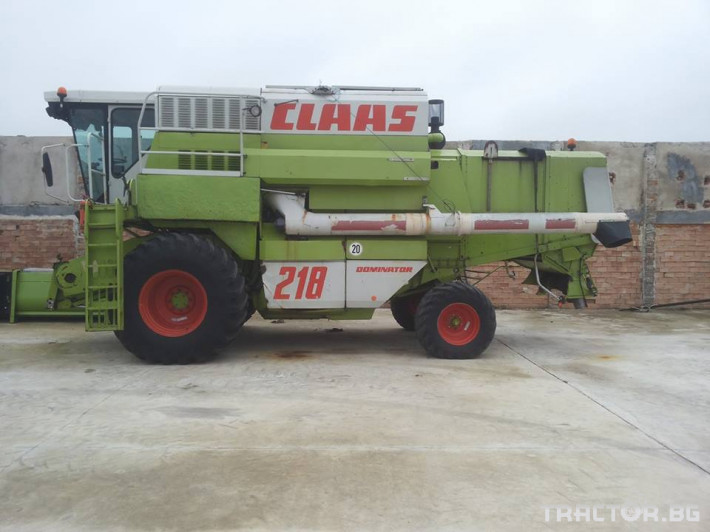 Комбайни Claas Mega 218 9 - Трактор БГ