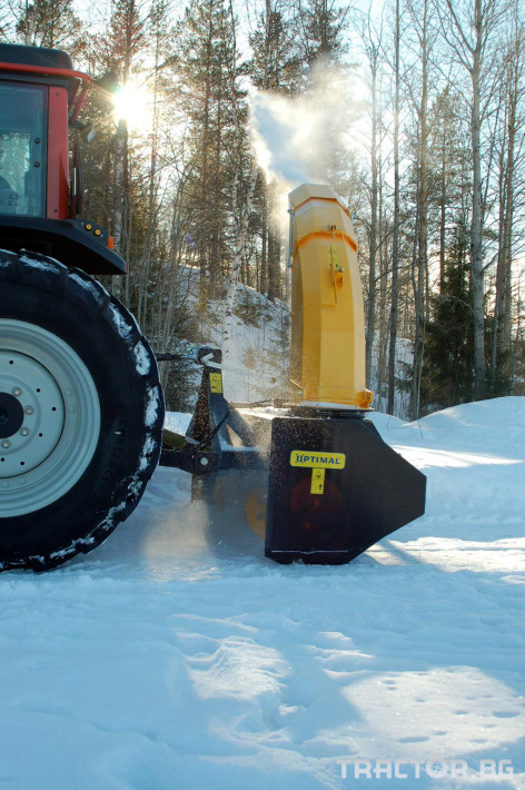 Техника за почистване Двустепенен роторен снегорин OPTIMAL 1 - Трактор БГ