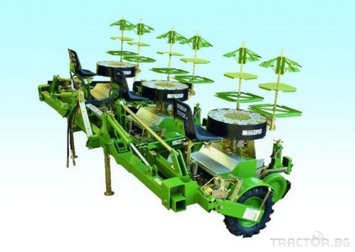 Машини за зеленчуци Разсадопосадачна машина FEDELE модел DUPLEX 4 - Трактор БГ