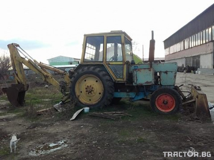 Трактори Болгар багер тк 80 0 - Трактор БГ