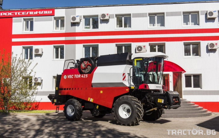 Комбайни Rostselmash Vector 425 3 - Трактор БГ