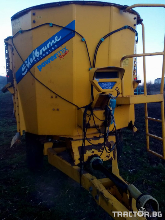Машини за ферми Shelbourne Tub Mixer 1 - Трактор БГ