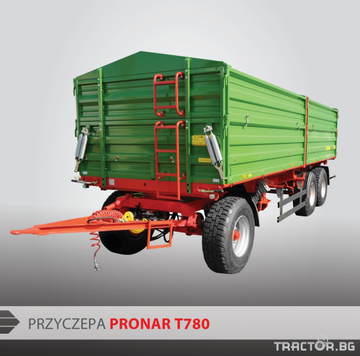 Ремаркета и цистерни PRONAR Т780 2 - Трактор БГ