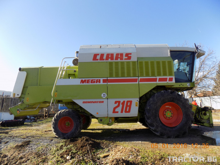 Комбайни Claas Mega 218 2 - Трактор БГ