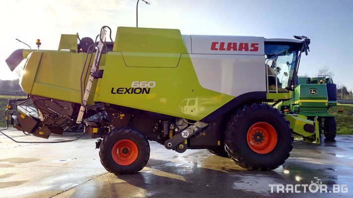 Комбайни Claas LEXION 660 2 - Трактор БГ