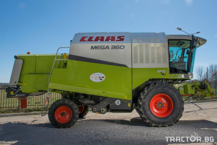 Комбайни Claas Mega 360 2 - Трактор БГ