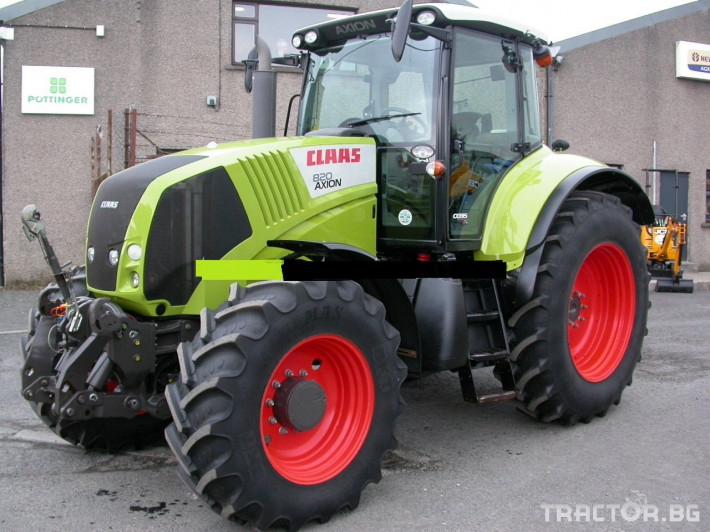 Трактори Claas AXION 820 6 - Трактор БГ
