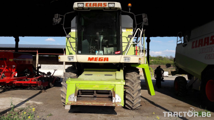 Комбайни Claas Mega 6 - Трактор БГ