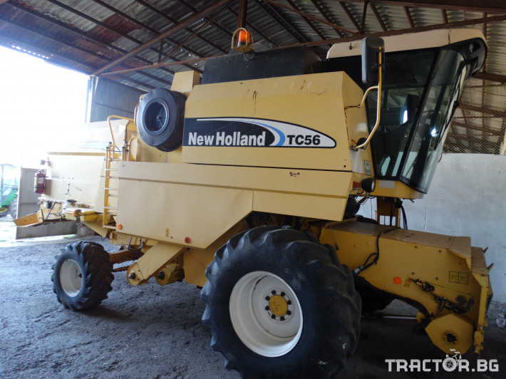 Комбайни New Holland TC56 0 - Трактор БГ