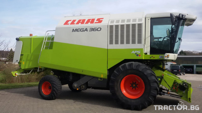 Комбайни Claas Мега 360 2 - Трактор БГ