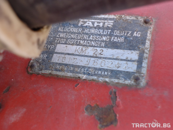 Косачки DEUTZ-FAHR KM 22 1 - Трактор БГ
